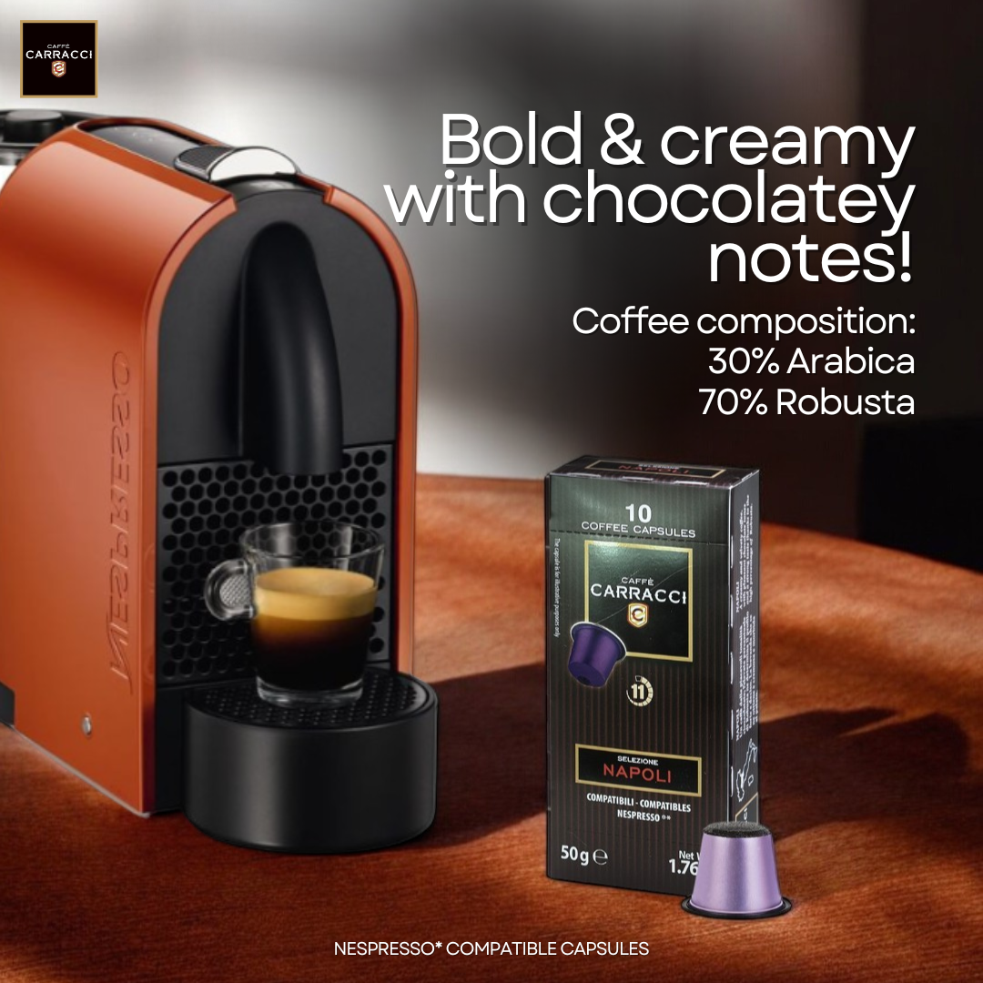 Carracci Coffee Napoli Nespresso Compatible Capsules Varganation