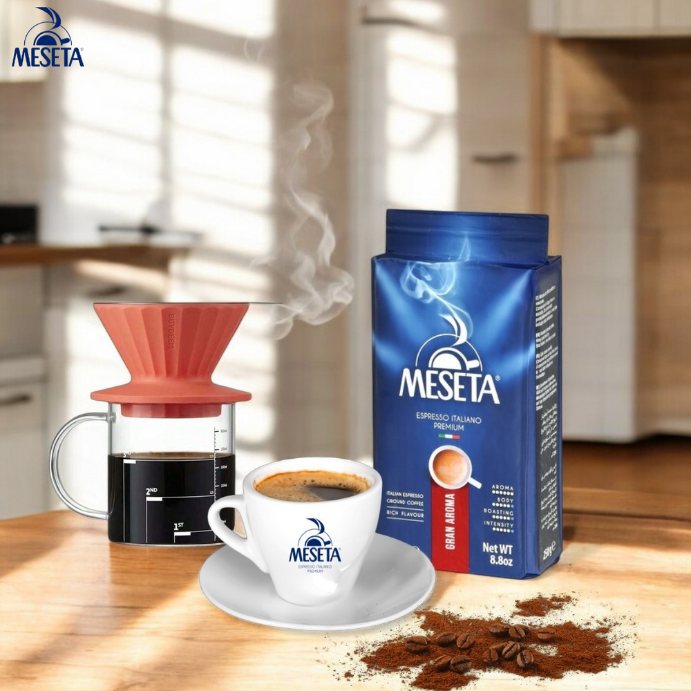 
                  
                    Meseta Gran Aroma Fine Ground Coffee 250g
                  
                