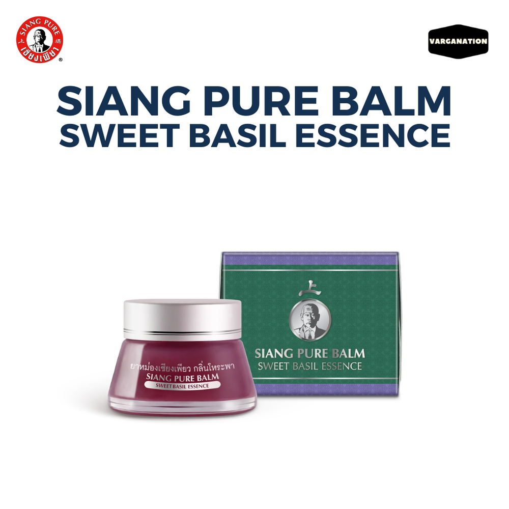
                  
                    Siang Pure Balm Lemongrass,Sweet Basil & Ginger Essence 20g
                  
                