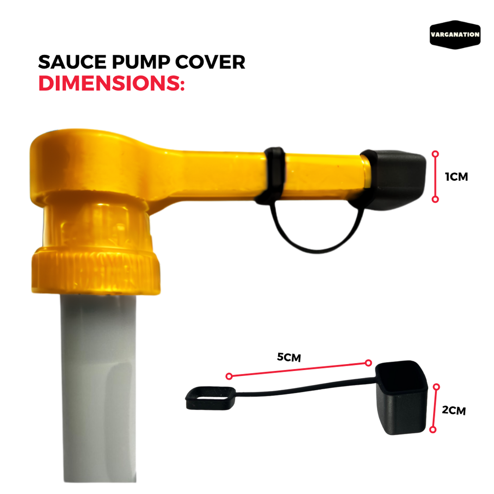 
                  
                    Sauce Pump Cover Made of Stretchy Silicone - For Sauce Pumps
                  
                