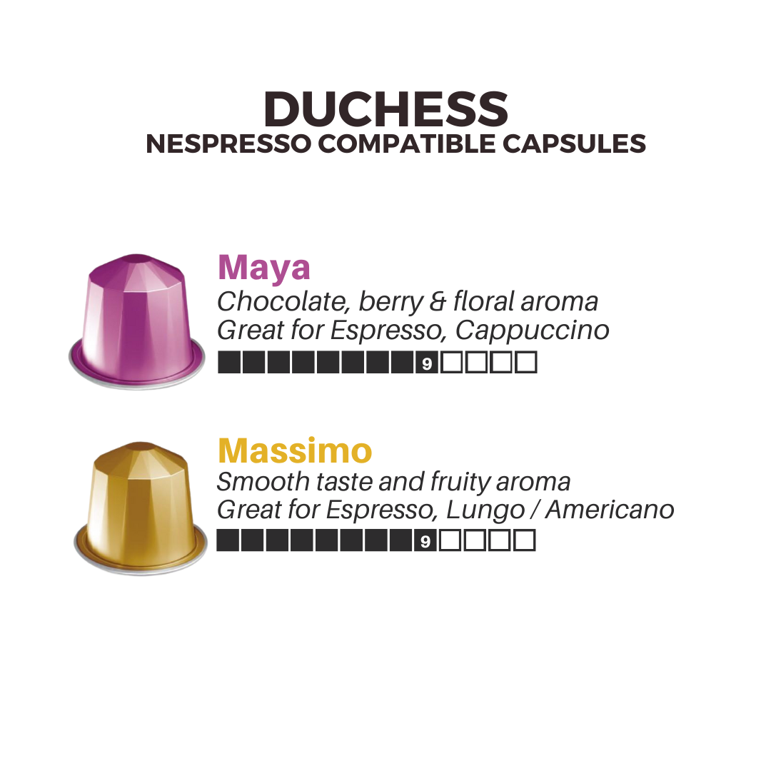 
                  
                    Duchess Lamoon Nespresso Compatible Coffee Capsule
                  
                