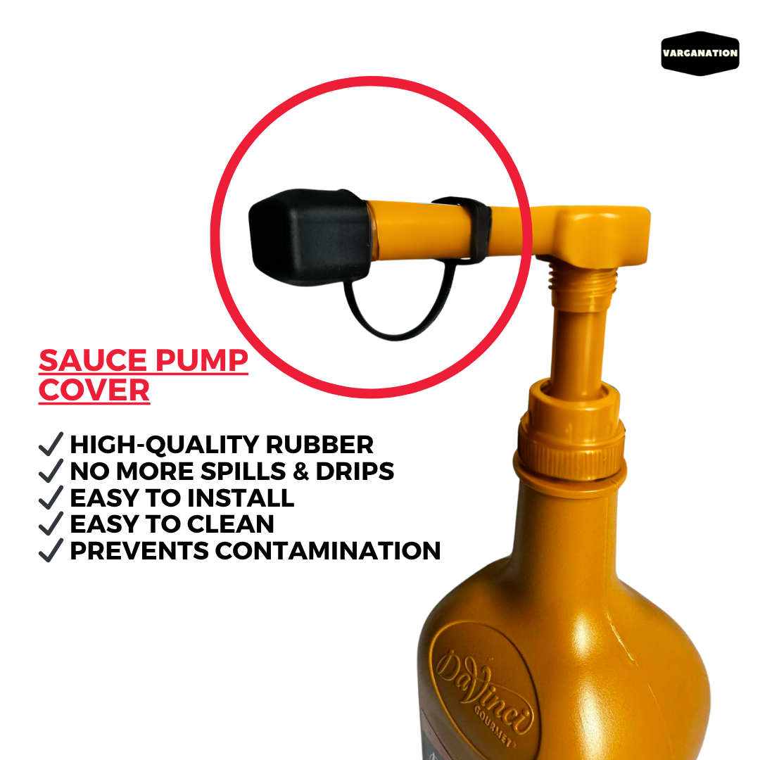 
                  
                    Sauce Pump Cover Made of Stretchy Silicone - For Sauce Pumps
                  
                