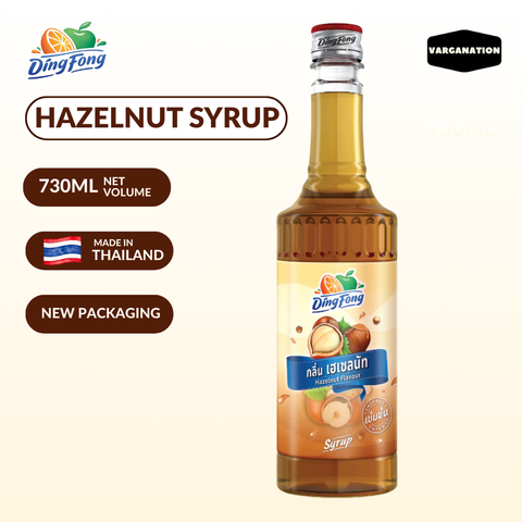 Ding Fong Hazelnut Syrup 730mL