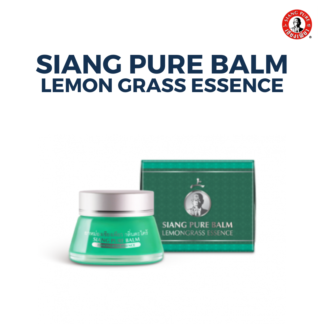 
                  
                    Siang Pure Balm Lemongrass,Sweet Basil & Ginger Essence 20g
                  
                