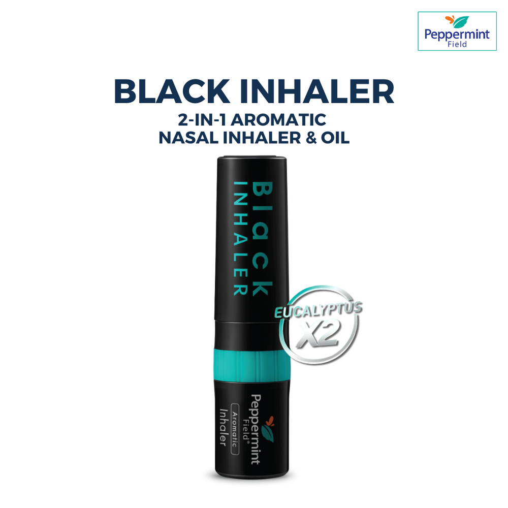Peppermint Field Black Inhaler