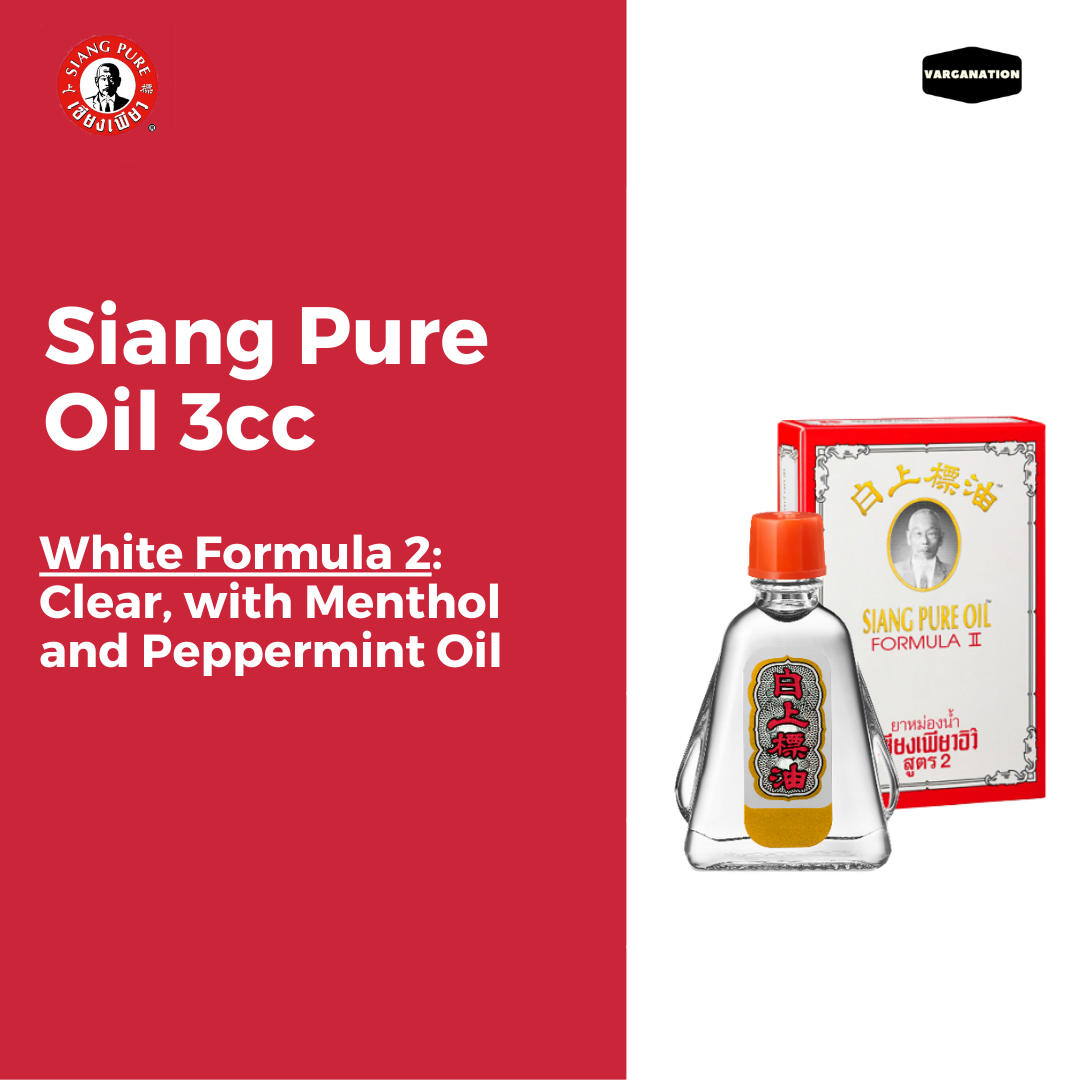 
                  
                    Siang Pure Oil Formula 2 White 3mL
                  
                