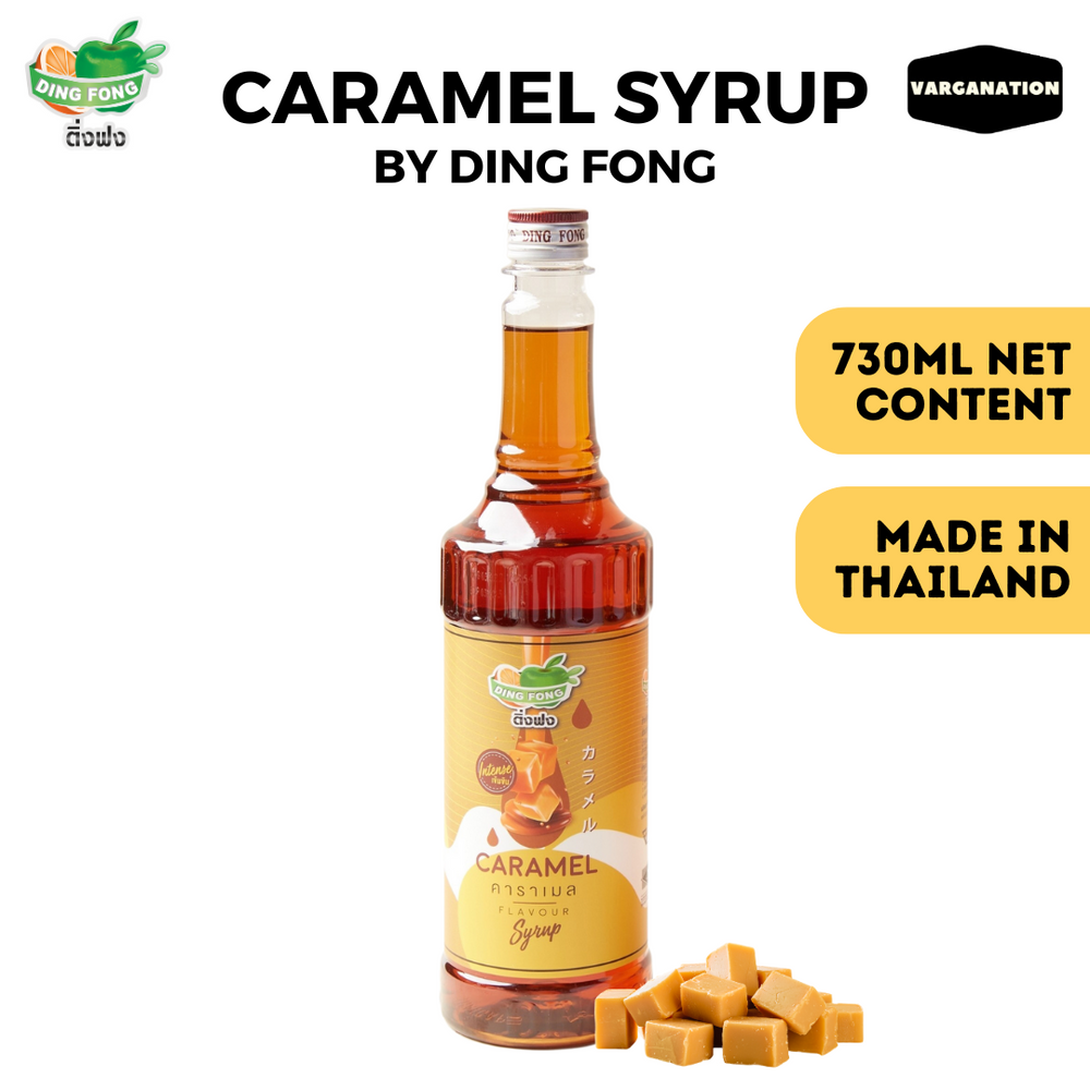 Ding Fong Caramel Syrup 730mL