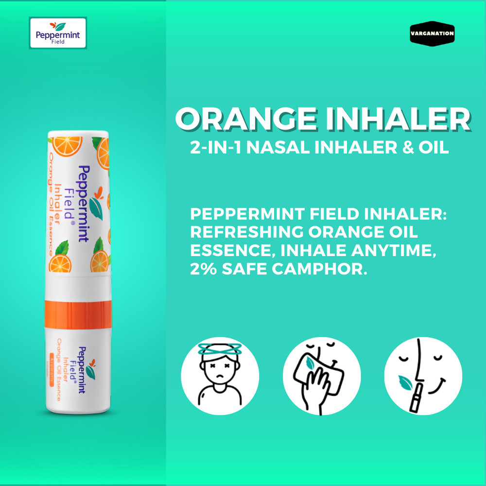 
                  
                    Peppermint Field Orange Inhaler
                  
                