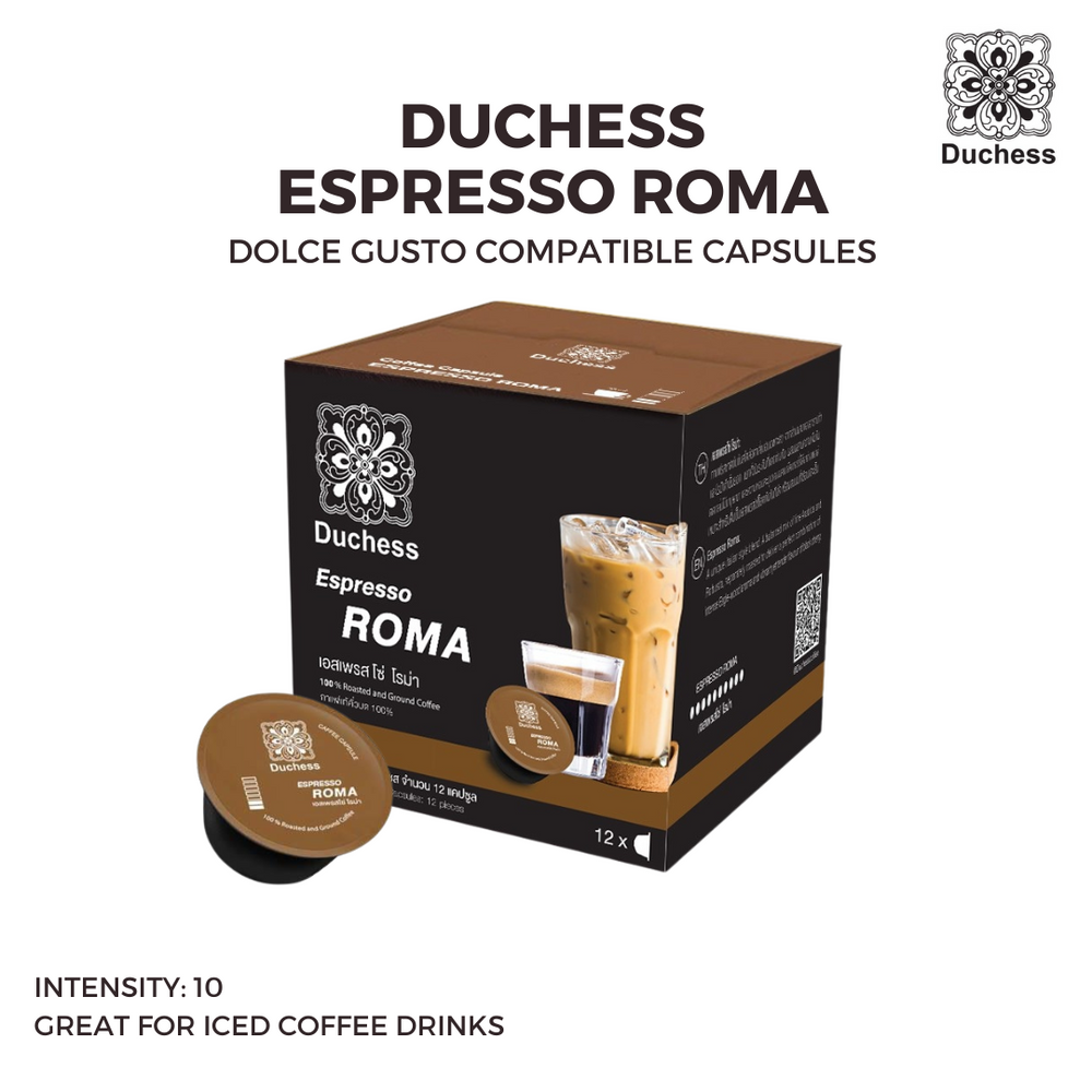 Duchess Coffee Espresso Roma Dolce Gusto Compatible Capsules