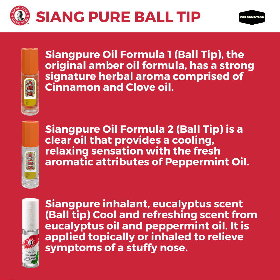 
                  
                    Siang Pure Oil Formula 1 Ball Tip
                  
                