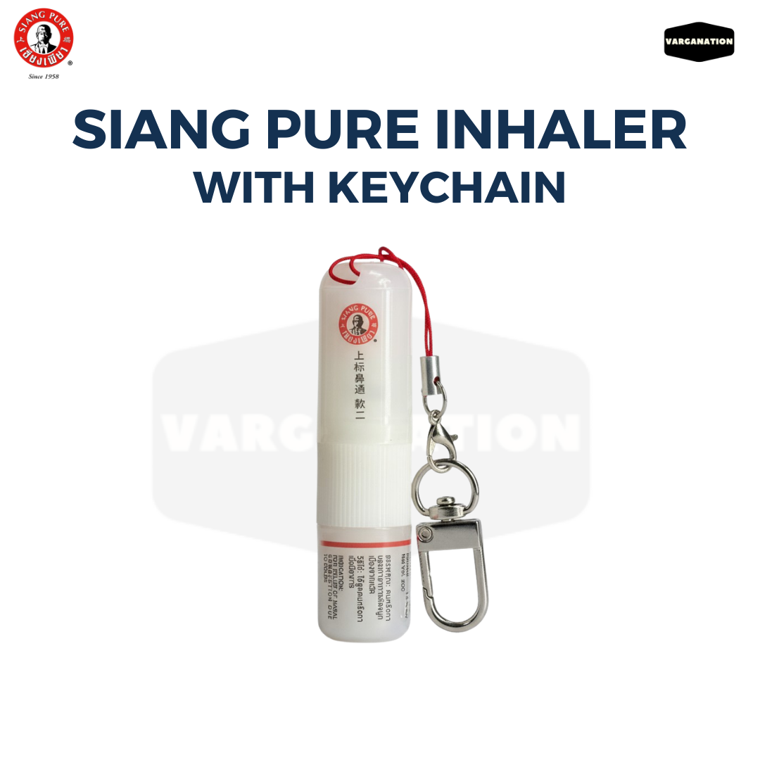 
                  
                    Siang Pure Inhaler with Red Keychain
                  
                