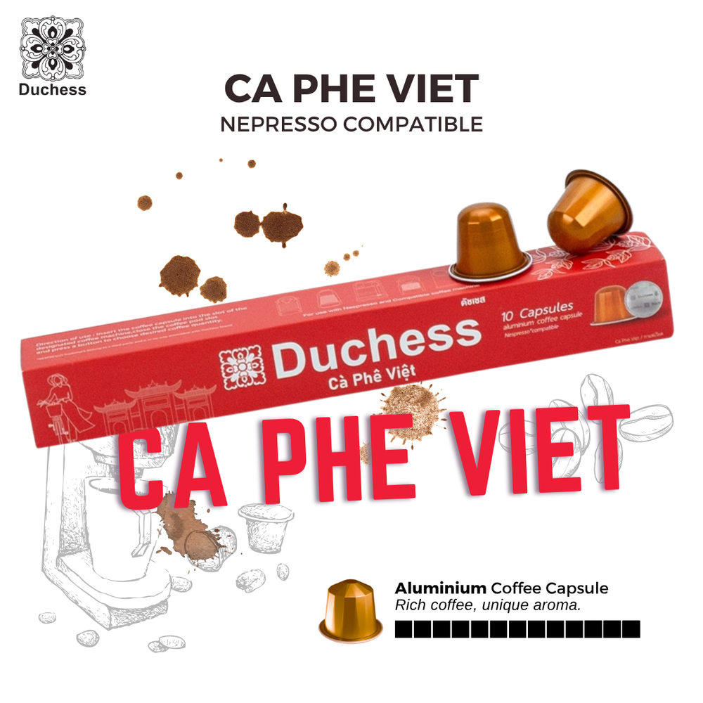 Duchess Coffee Vietnamese Coffee Nespresso Compatible Capsules