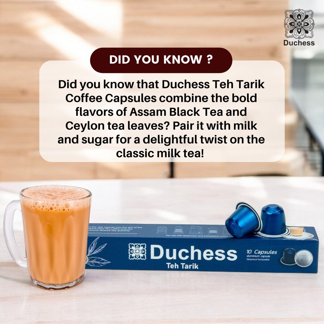 
                  
                    Duchess Coffee Teh Tarik Nespresso Compatible Capsules
                  
                