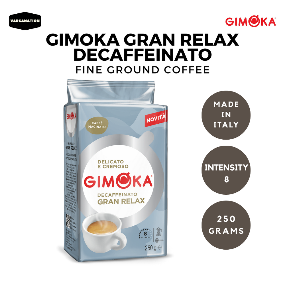 Gimoka Gran Relax Decaffeinato Fine Ground Coffee 250g
