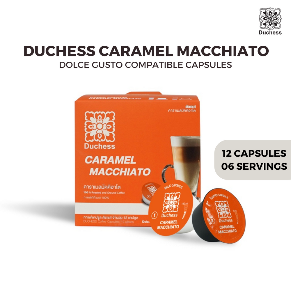 Duchess Coffee Caramel Macchiato Dolce Gusto Compatible Capsules