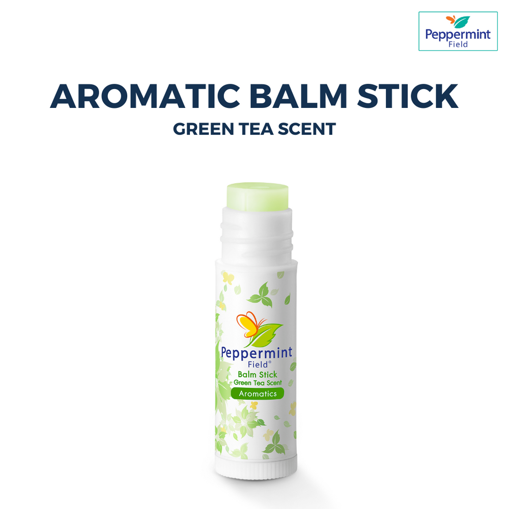 Peppermint Field Balm Stick Green Tea Scent