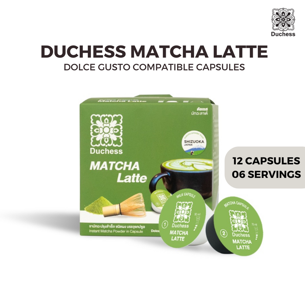 Duchess Coffee Matcha Latte Dolce Gusto Compatible Capsules