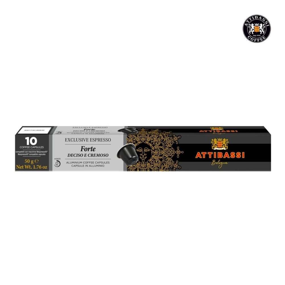 
                  
                    Attibassi Coffee Forte Nespresso Compatible Capsules
                  
                