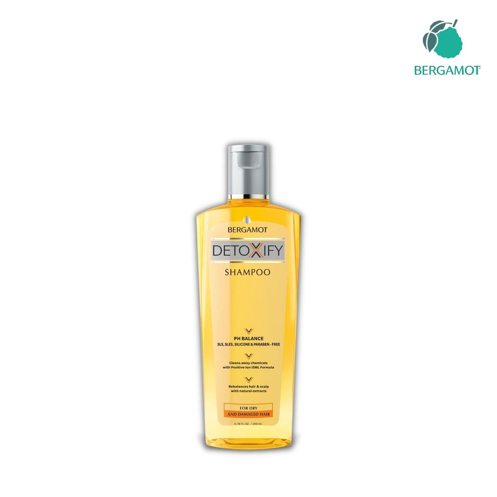 Bergamot Detoxify Shampoo For Dry And Damaged Hair 200mL