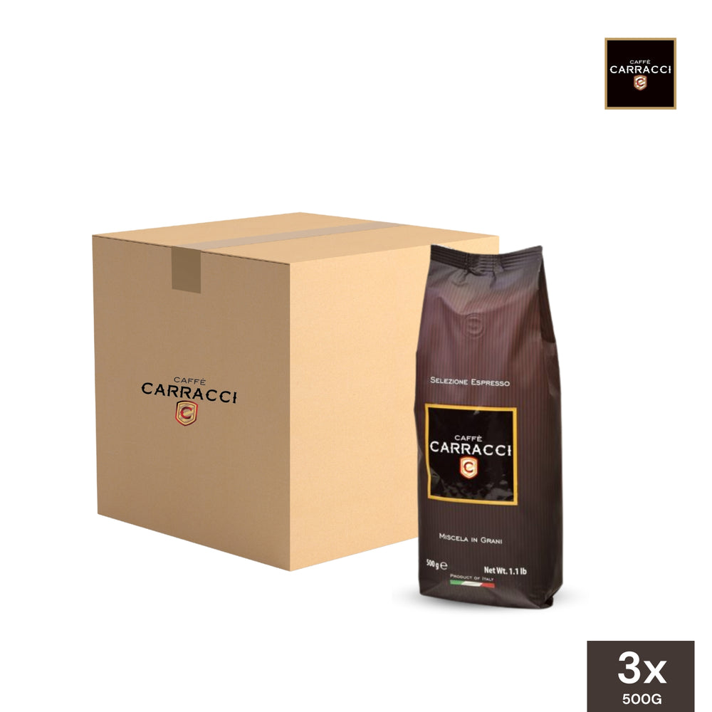 Carracci Coffee Beans Bologna 500g - Wholesale (3 Packs)