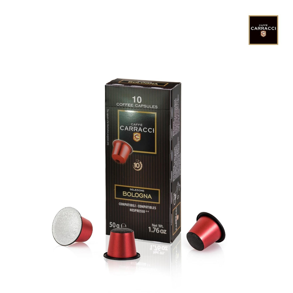 Carracci Bologna Nespresso 10 Capsules | Coffee Pods to make Espresso| Varganation