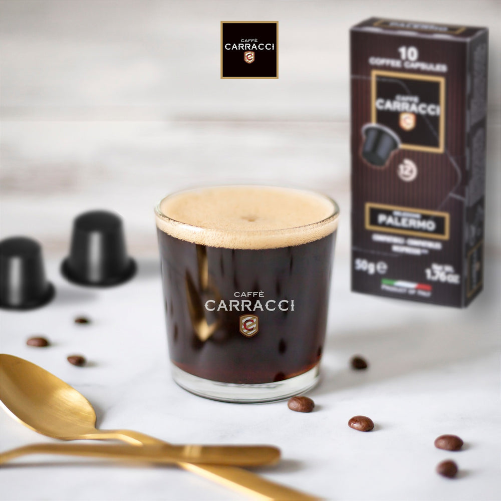 
                  
                    Carracci Coffee Palermo Nespresso Compatible Capsules
                  
                