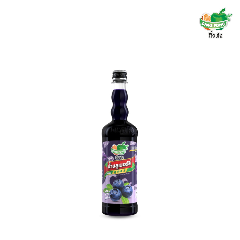 Ding Fong Blueberry Syrup 760mL