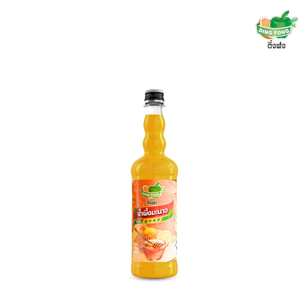 Ding Fong Honey Lemon Syrup 760mL