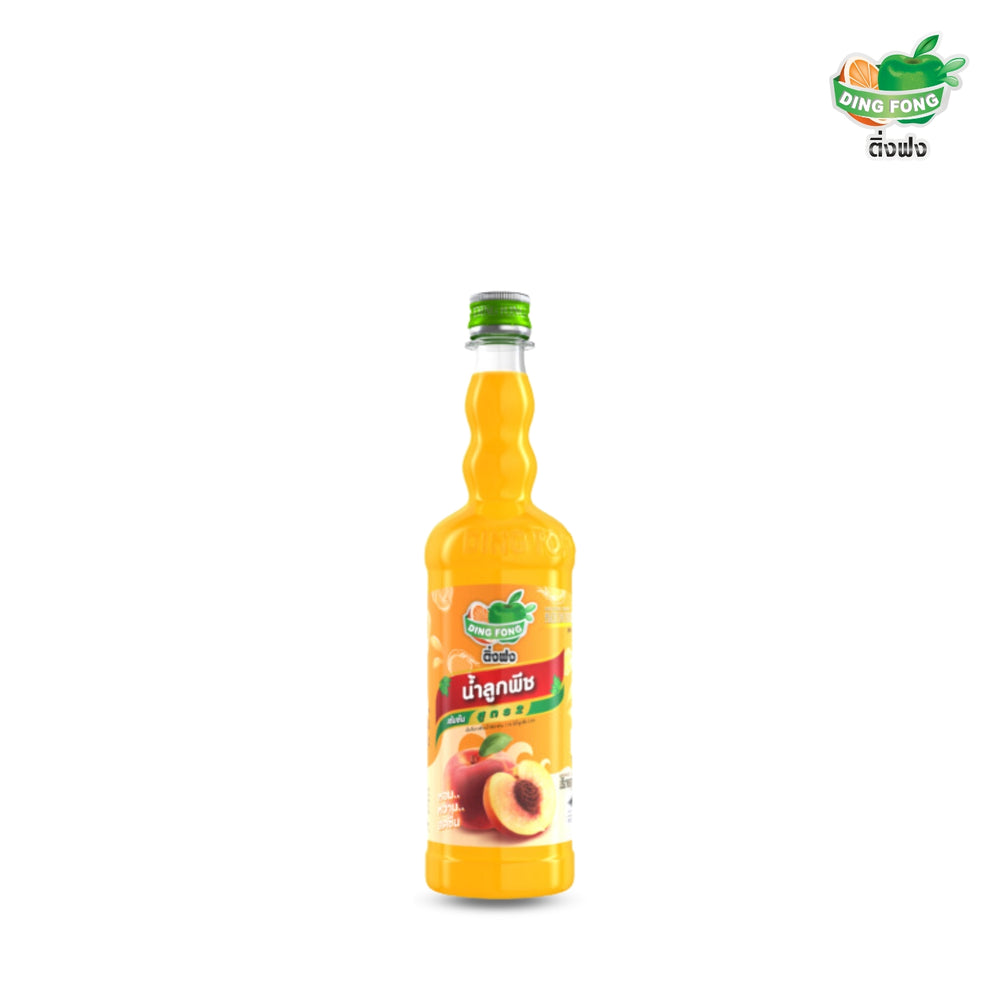 Ding Fong Peach Syrup 760mL