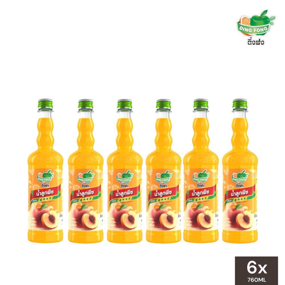 
                  
                    Ding Fong Peach Syrup 760mL - Wholesale (6 Bottles)
                  
                