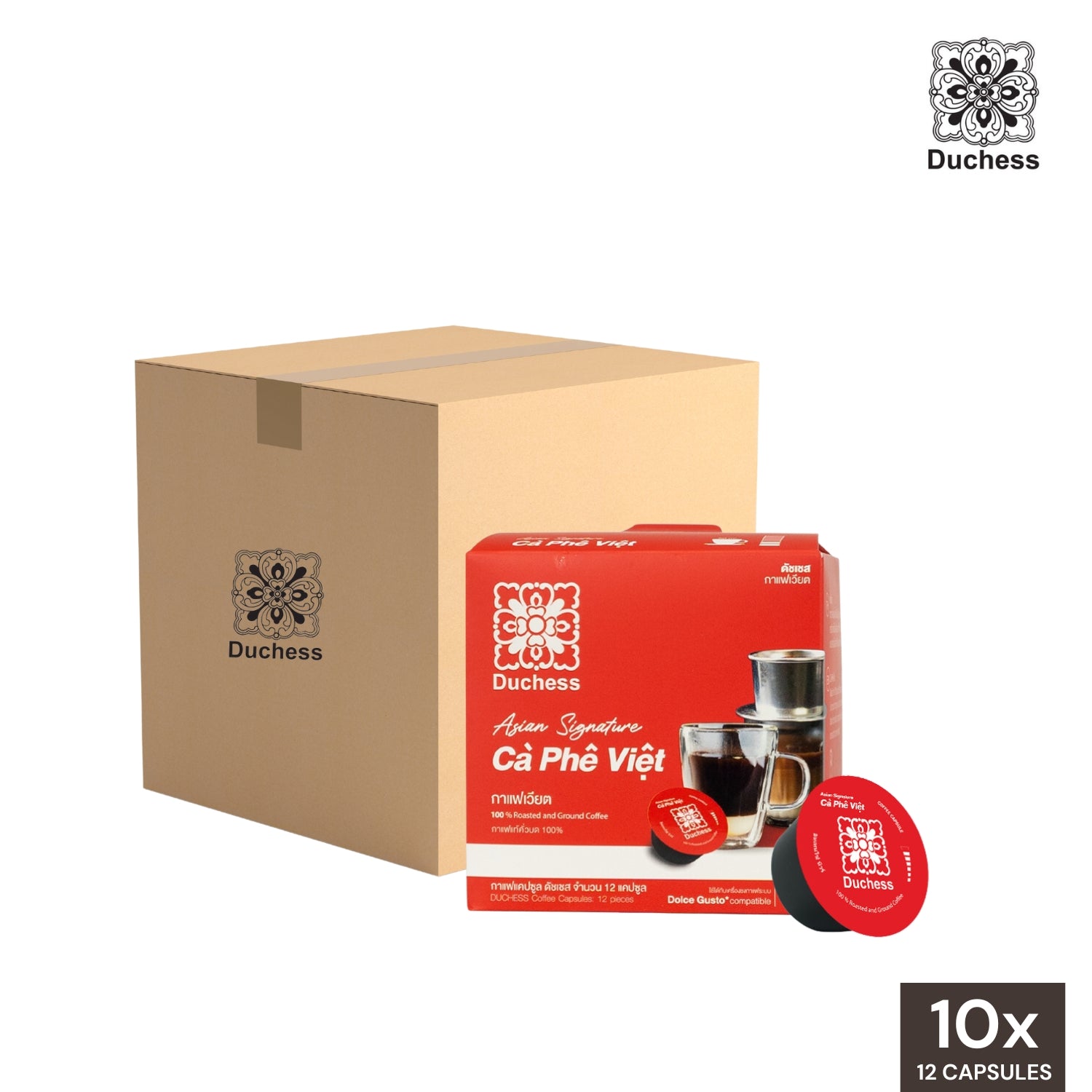 Duchess Coffee Vietnamese Blend Dolce Gusto Compatible Capsules