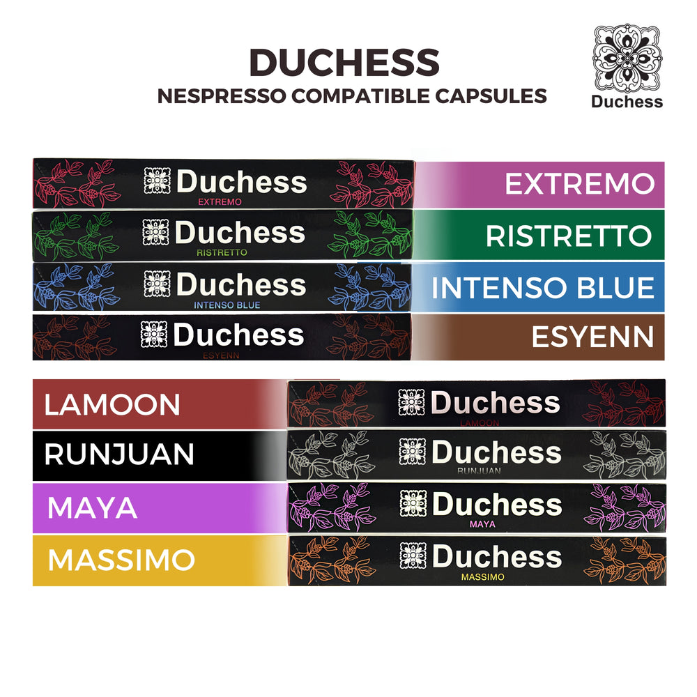 
                  
                    Duchess Coffee Ristretto Nespresso Compatible Capsules
                  
                