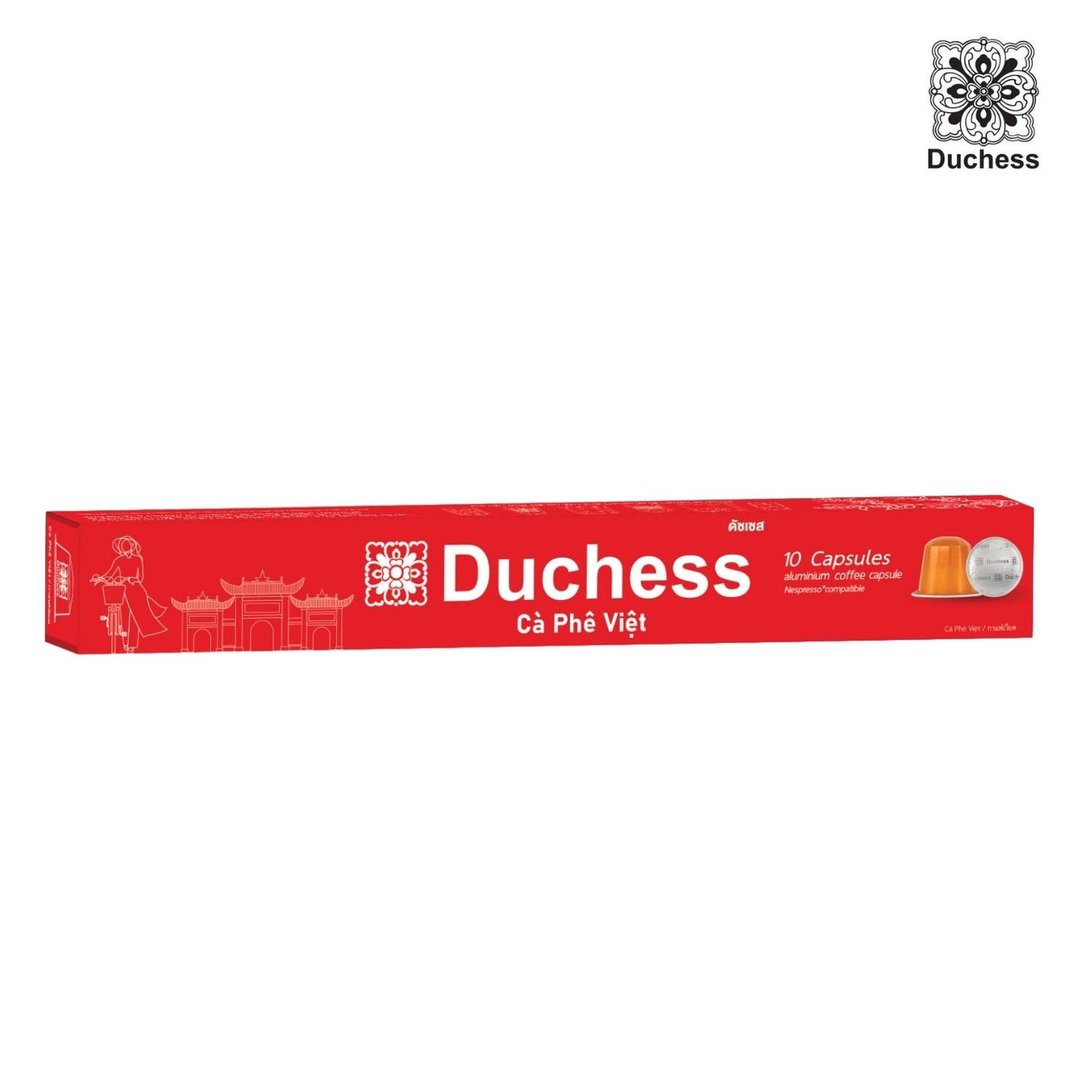 
                  
                    Duchess Coffee Vietnamese Coffee Nespresso Compatible Capsules
                  
                