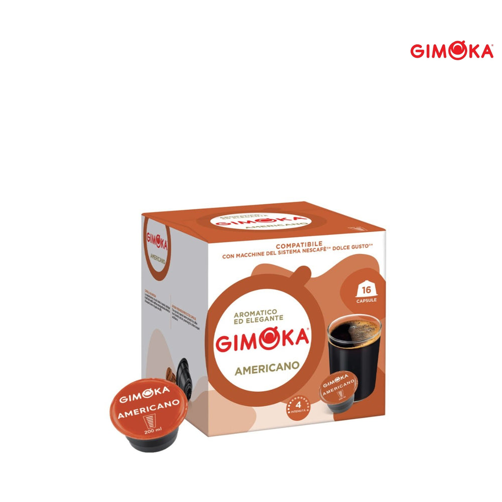 Gimoka Coffee Americano Dolce Gusto Compatible Capsules