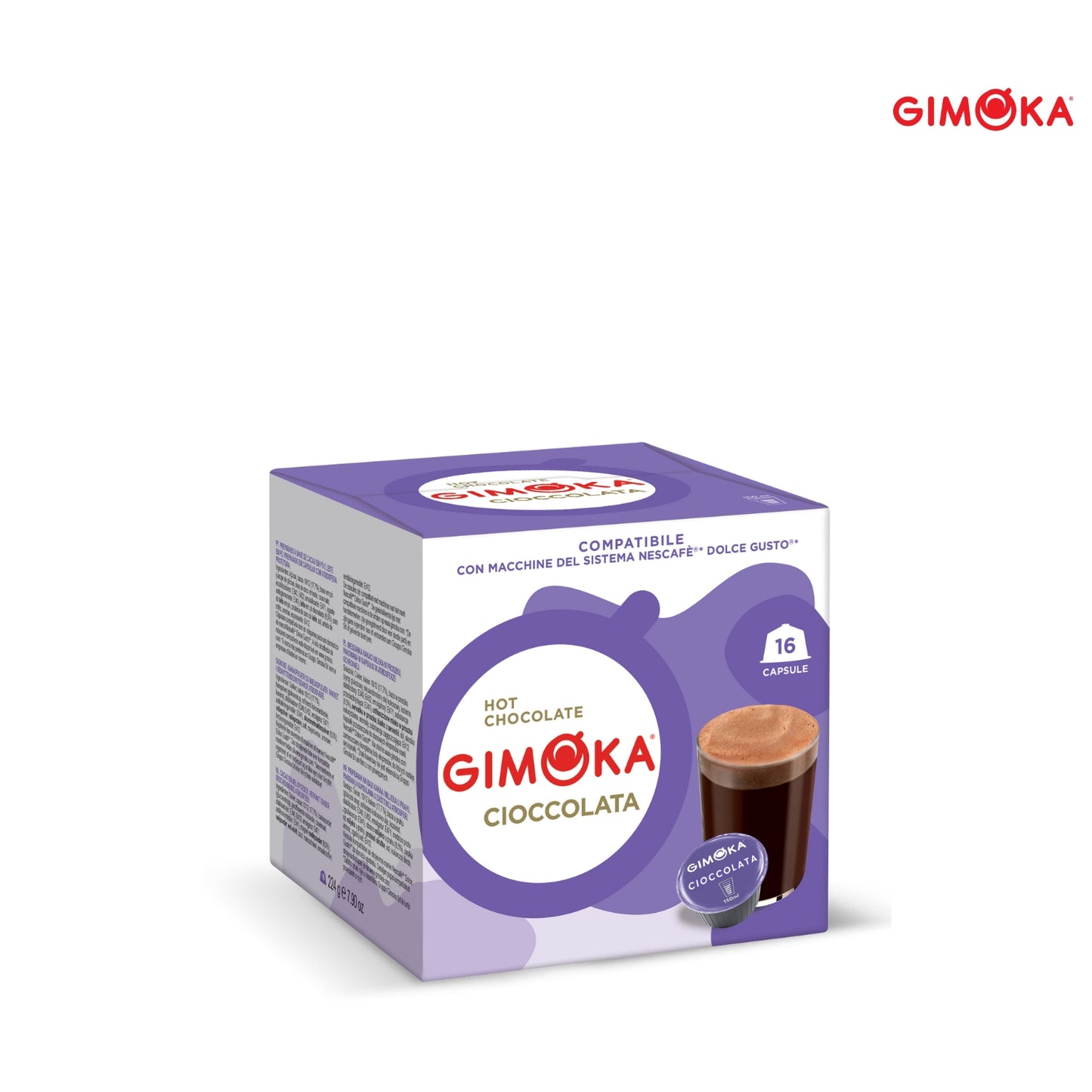 
                  
                    Gimoka Coffee Cioccolata Dolce Gusto Compatible Capsules
                  
                