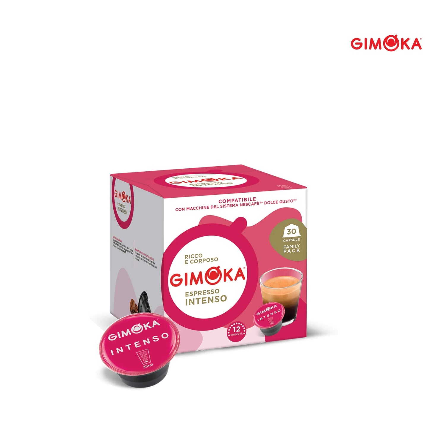 
                  
                    Gimoka Coffee Espresso Intenso Dolce Gusto Compatible Capsules
                  
                