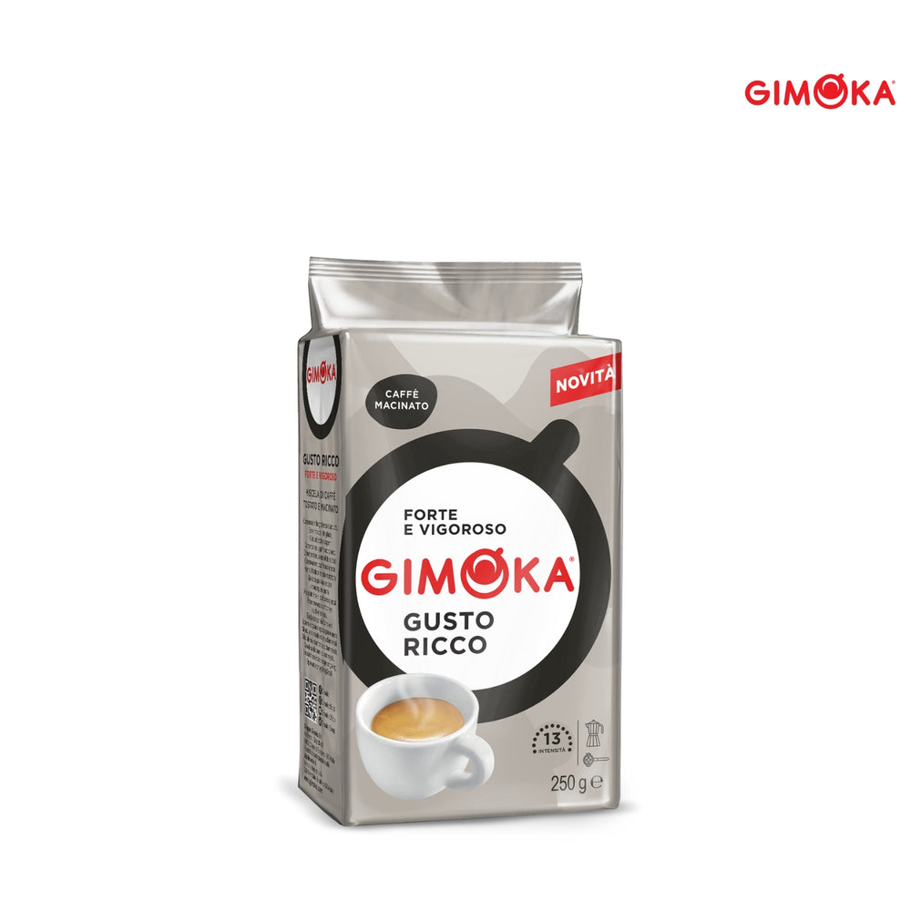 Gimoka Gusto Ricco Fine Ground Coffee 250g