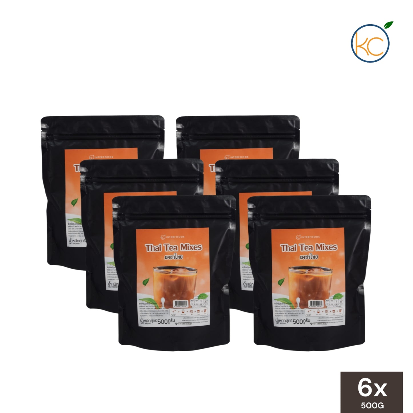 
                  
                    KC Interfoods Thai Milk Tea Powder 500g - Wholesale (6 Packs)
                  
                