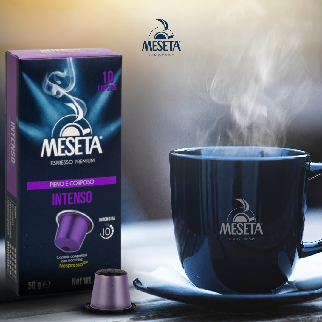 
                  
                    Meseta Coffee Intenso Nespresso Compatible Capsules
                  
                