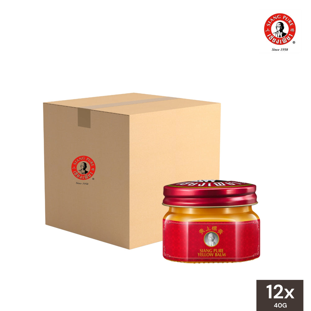 Siang Pure Balm Formula 1 Red 40g - Wholesale (12 Pieces)