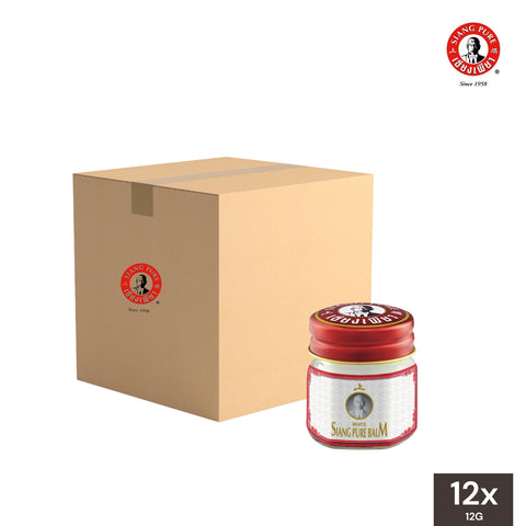 Siang Pure Balm Formula 2 White 12g - Wholesale (12 Pieces)