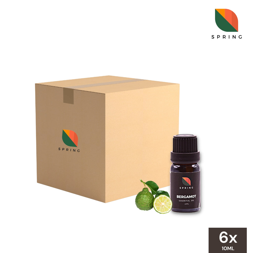 Spring Essential Oil Bergamot 10mL - Wholesale (6 Bottles)