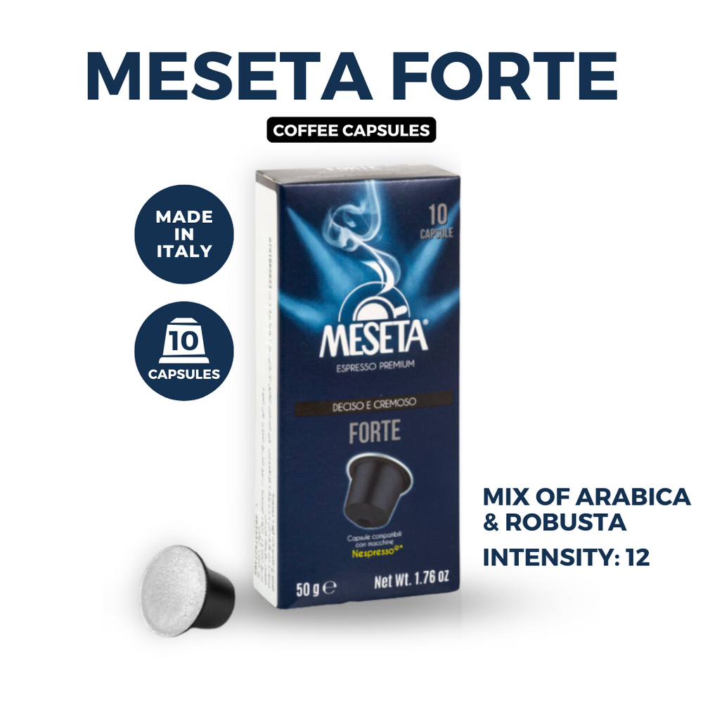 Meseta Coffee Forte Blend Nespresso Compatible