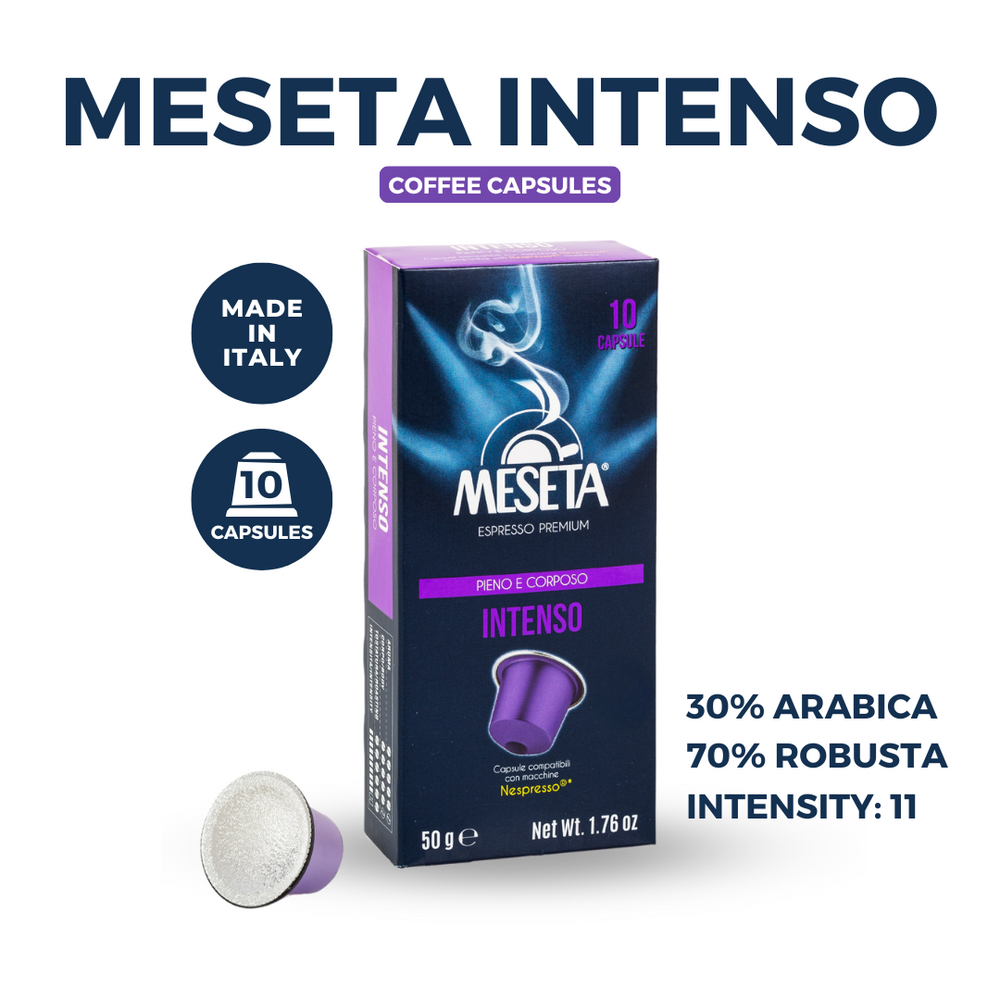 Meseta Coffee Intenso Nespresso Compatible Capsules