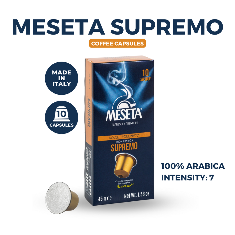 Meseta Coffee Supremo Nespresso Compatible Capsules